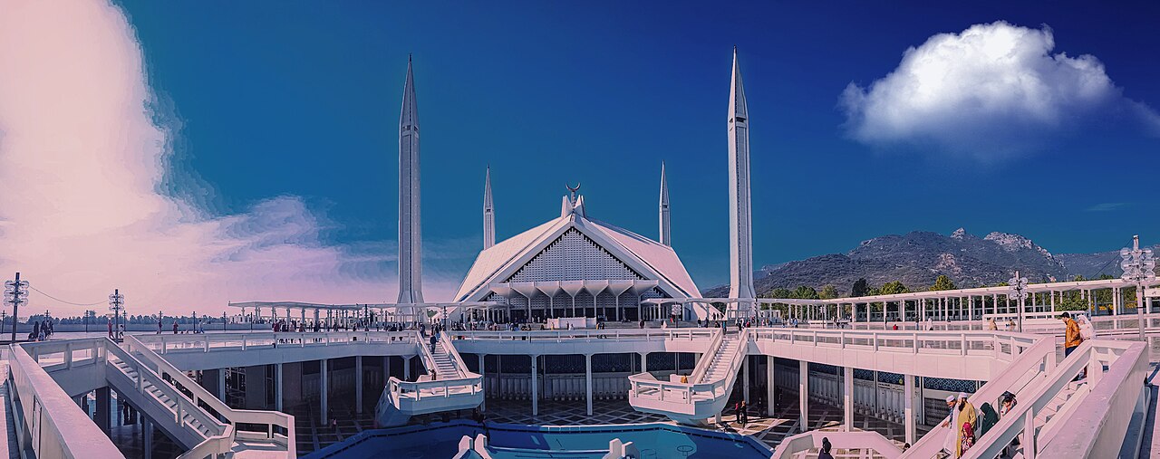 Photograph of Faisal Mosque, Islamabad